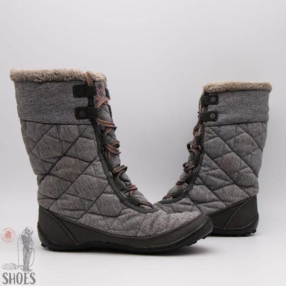 Columbia Minx Mid II Omni Heat Twill Waterproof Boot - Size 7 - Picture 8 of 16